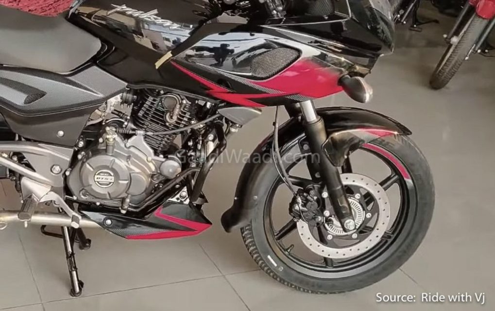 Bajaj Pulsar 220f Abs Spotted At Dealership Price Feature Details