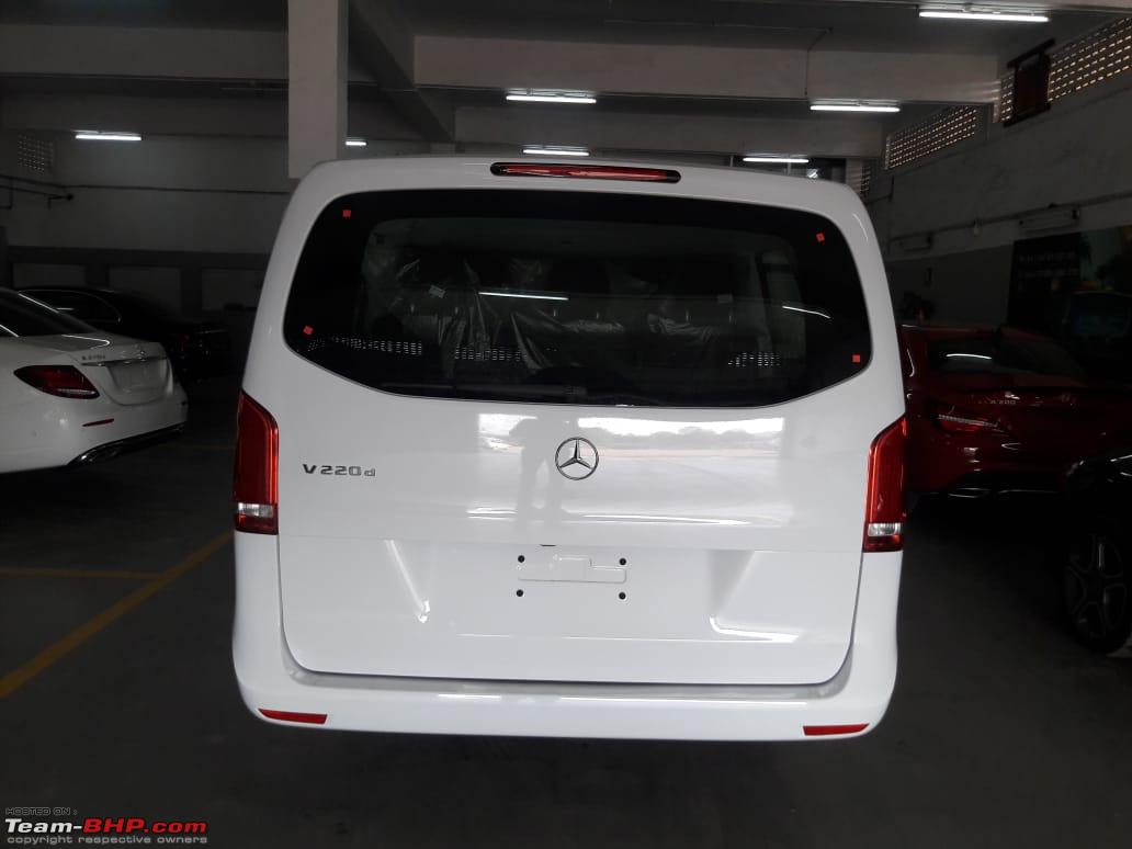 Mercedes-Benz V-Class Luxury MPV Spied In India 7