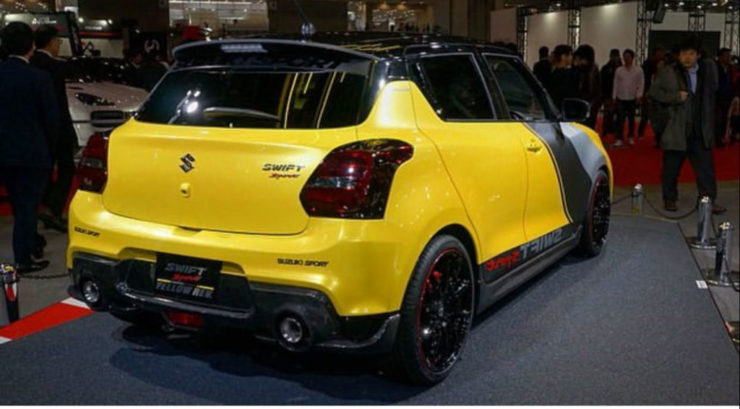 Suzuki Swift Sport Yellow Rev Concept Sizzles The Crowd At 2019 Tokyo Auto  Salon