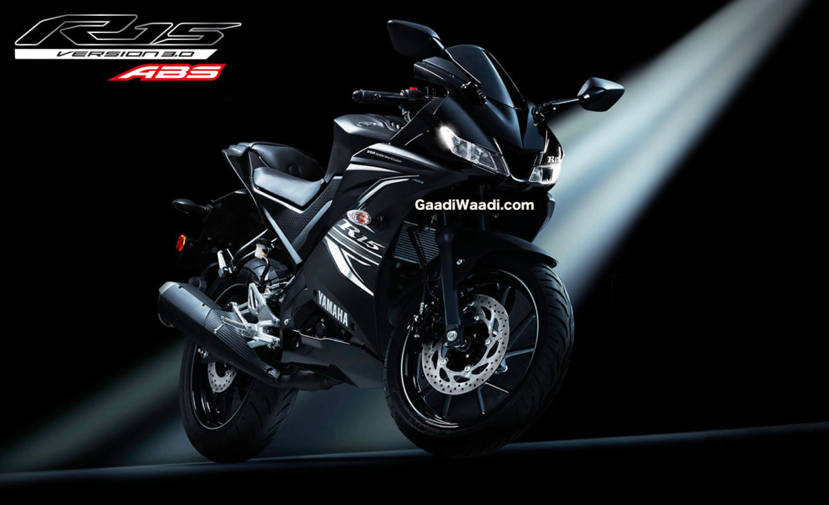Yamaha YZF R15 V3 Gets A New Darknight Colour Launched 