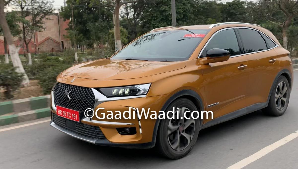 Ds 7 Crossback Suv Spotted Testing In India Again