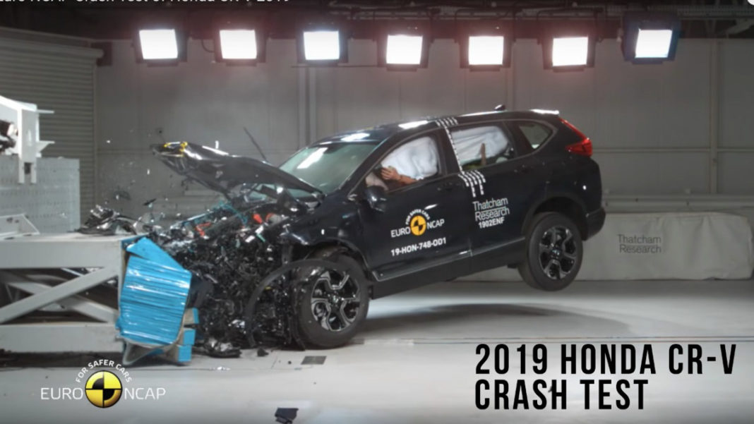 New Honda CR-V Euro NCAP Crash Test