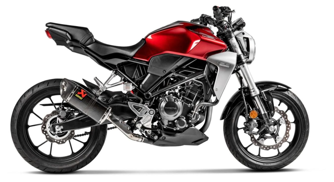 Akrapovic Carbon-Fibre Exhaust For CB300R Will Enhance Both Looks And