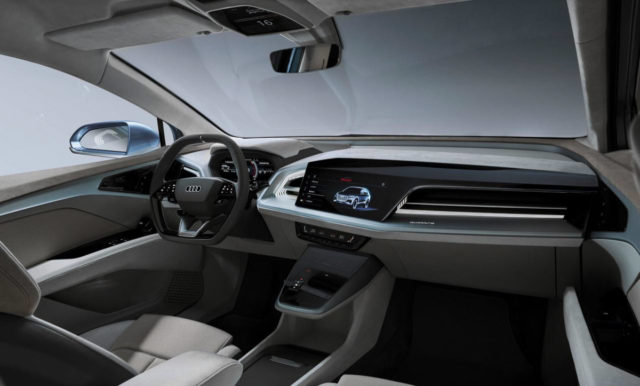 Audi Q4 e-tron concept Interior