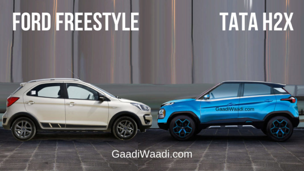 Ford Freestyle Vs Tata H2X Dimensions Compared