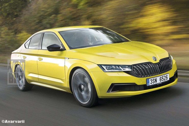 2021 Skoda Octavia RS rendering could be close to the real thing