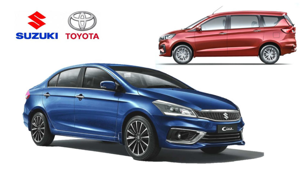 Suzuki To Supply Ciaz And Ertiga To Toyota As Part Of New Agreement
