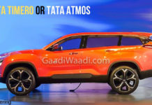 Tata Timero or Atmos Production Name H7X