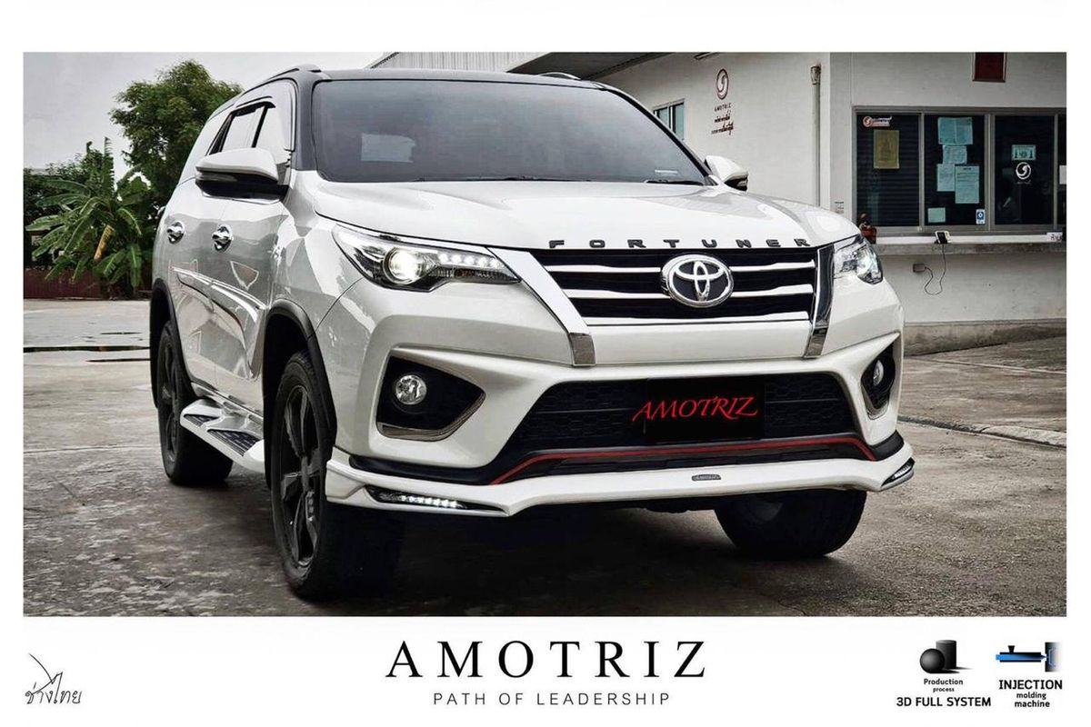 Toyota Fortuner  With Amotriz Body  Kit  Looks More Muscular