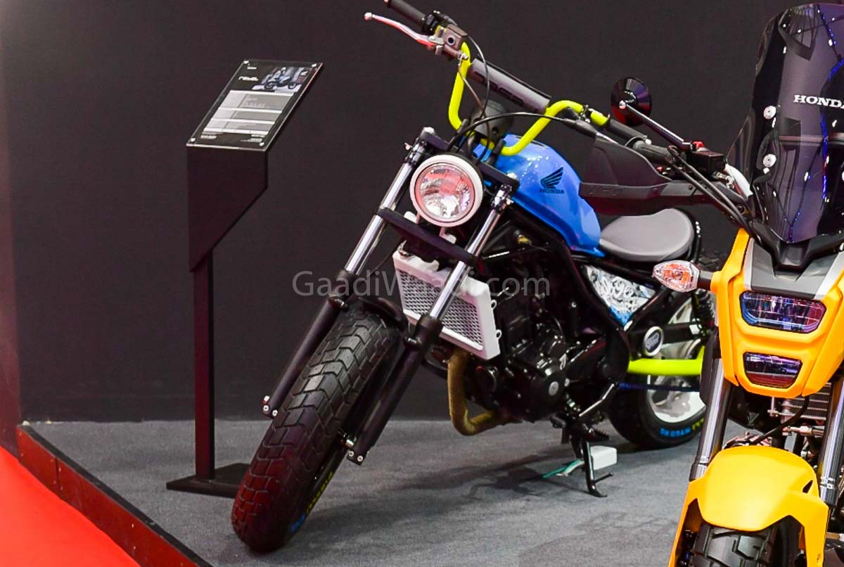 Customised Honda Rebel 300 Bobber (RE Thunderbird Rival) Showcased At 2019  BIMS