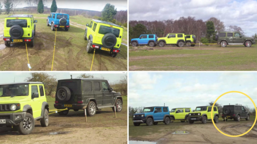 3 JIMNY WITH MERCEDES AMG G63