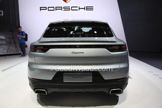 Porsche Cayenne Coupe Shanghai Motor Show 2019 3