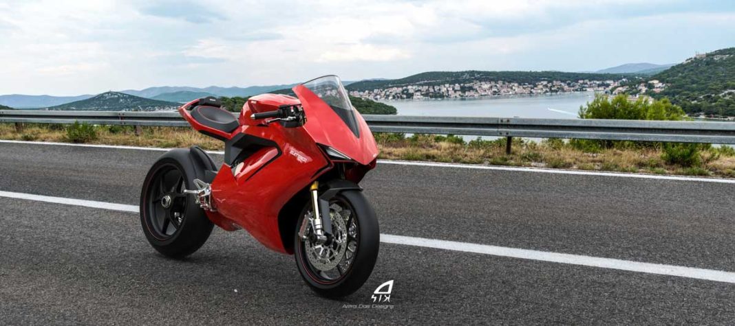 Ducati Electric Superbike Based On Panigale Rendered_