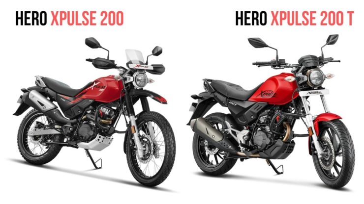 hero xpulse 200 vs hero xpulse 200t