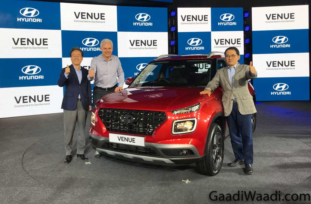 hyundai venue launched in india