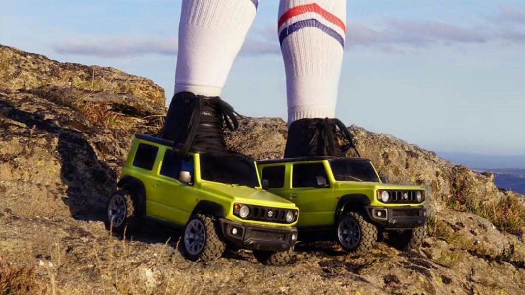 A New Ad Film Shows Suzuki Jimny Being Used As Roller Skates