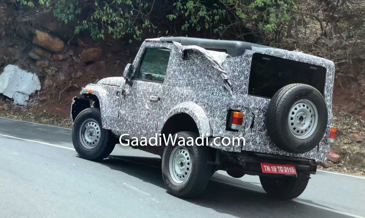 Exhaust Note Of 2020 Mahindra Thar Revealed In A New Video
