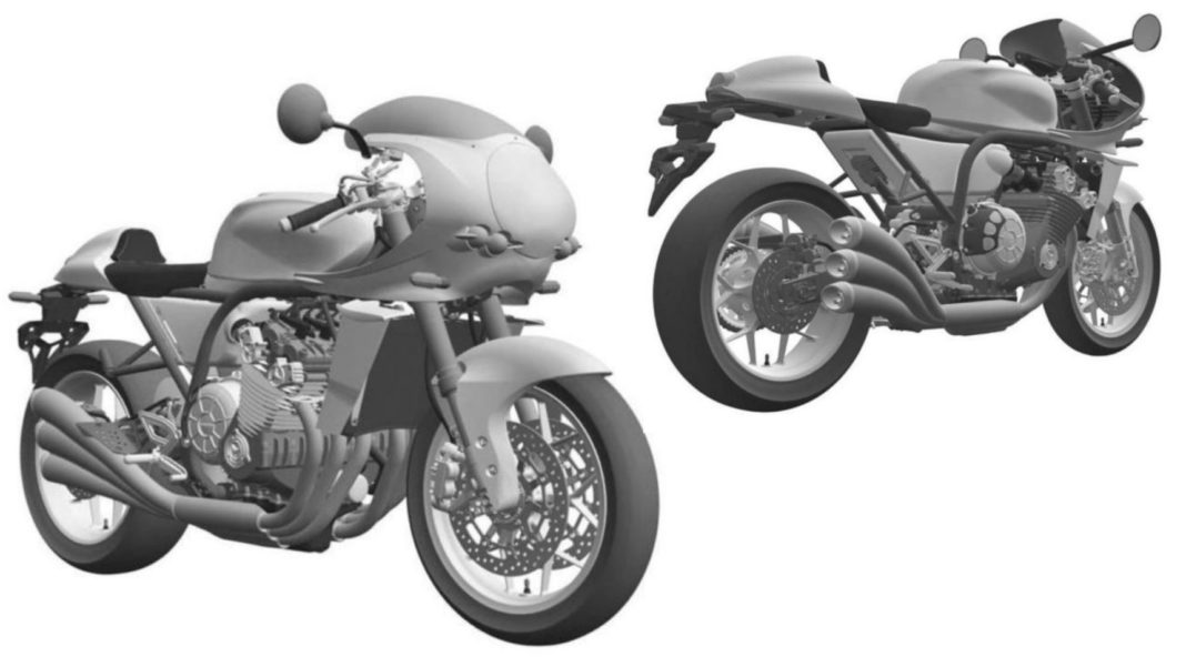 Honda Working On Inline Six Cylinder Motor To Power A New Café Racer 2