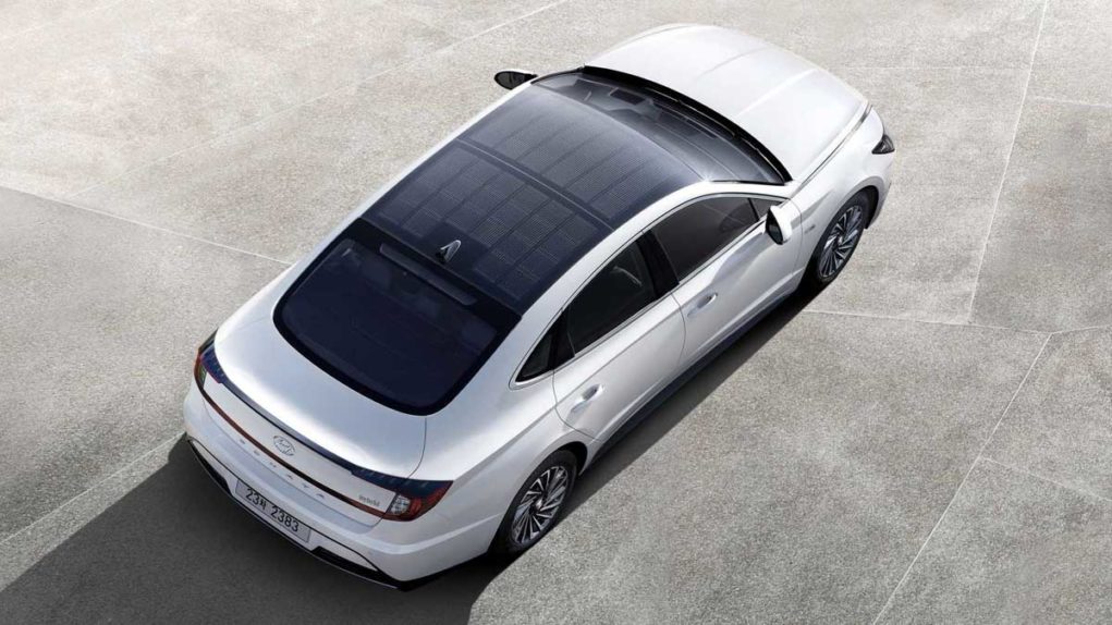 2020 Hyundai Sonata Hybrid With Solar Roof 3