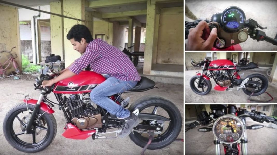 Bajaj Vikrant Modified Bike