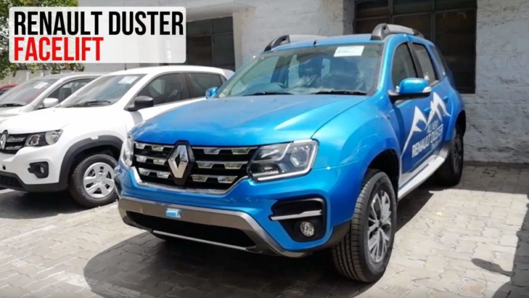 Renault duster facelift