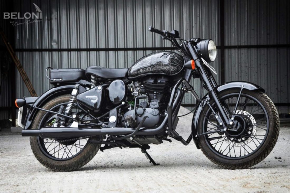 This Modified Royal Enfield Classic 350.