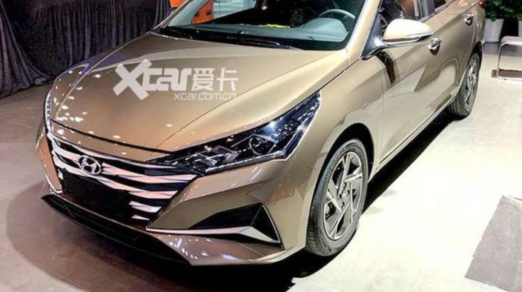 2020 Hyundai Verna Facelift Spied Undisguised Exterior Revealed