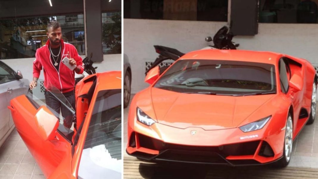 Hardik Pandya Is Now An Owner Of Lamborghini Huracan Supercar