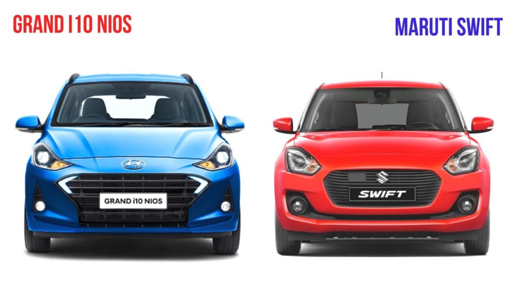 Hyundai Grand i10 Nios vs Maruti Suzuki Swift Comparison2