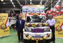 Mahindra Rolls Out 15th Lakh Bolero Pick Up Range from Mumbai Plant_