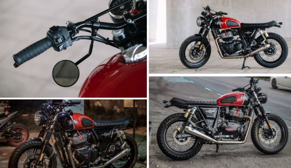 This Custom RE Interceptor 650 Takes Its Styling Inspiration From Retro Scrambler 2