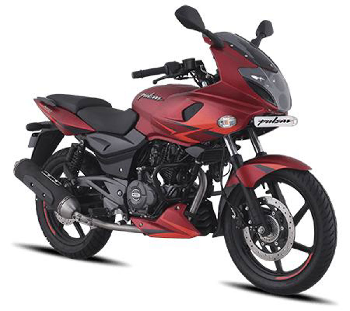 Bajaj Pulsar 220f Launched In New Volcano Red Colour Option