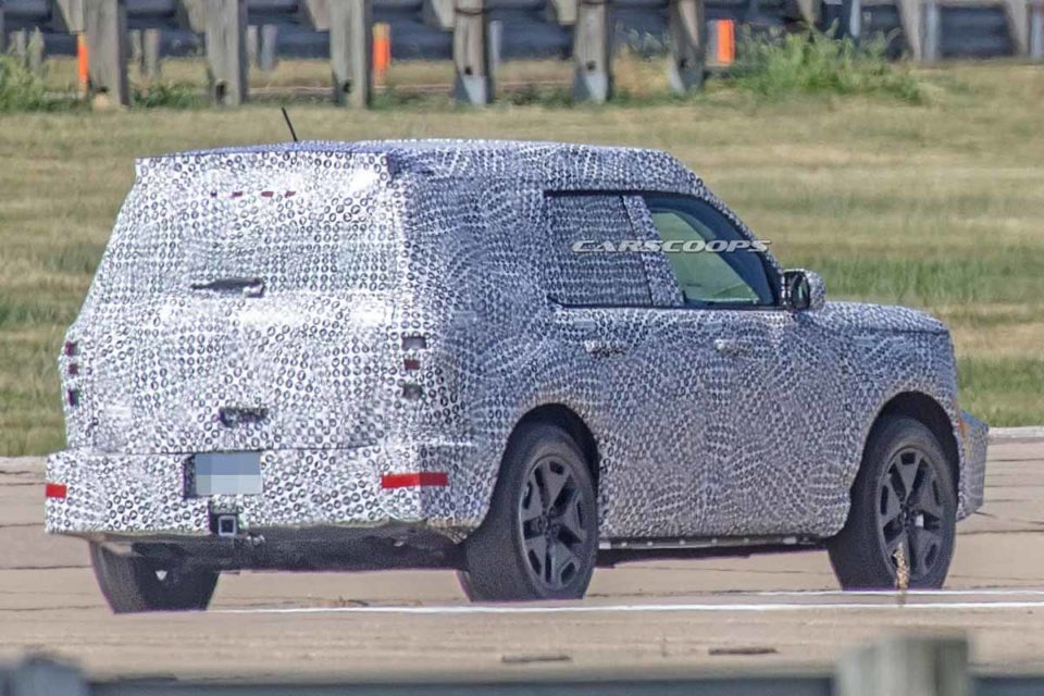 ford baby bronco spied 1