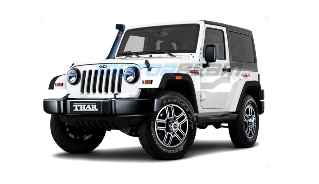 Upcoming 2020 Mahindra Thar Suv Rendered Gets Jeep Inspired Design