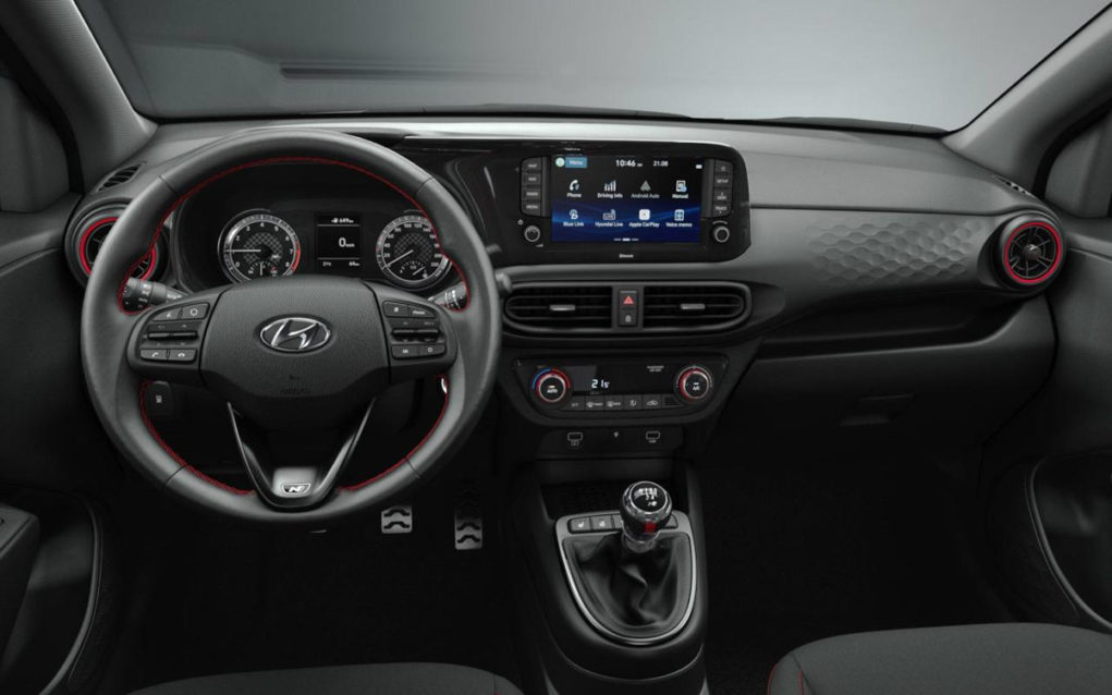 2020 Hyundai i10 N Line Interior