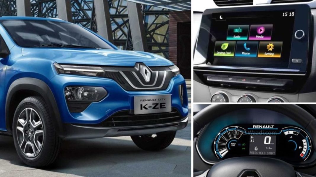 2020 Renault Kwid Facelift Spied With Triber's 8-Inch Touchscreen, Speedometer