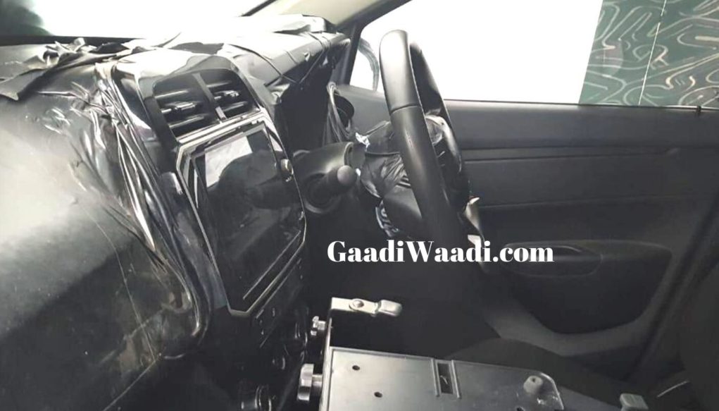 2020 Renault Kwid Facelift Spied With Triber's 8-Inch Touchscreen, Speedometer 1