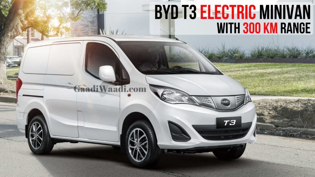 BYD T3 electric Minivan