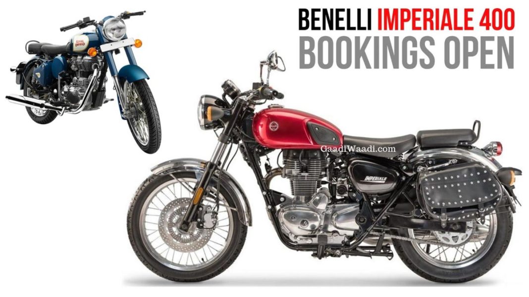 Benelli Imperiale 400 Booking