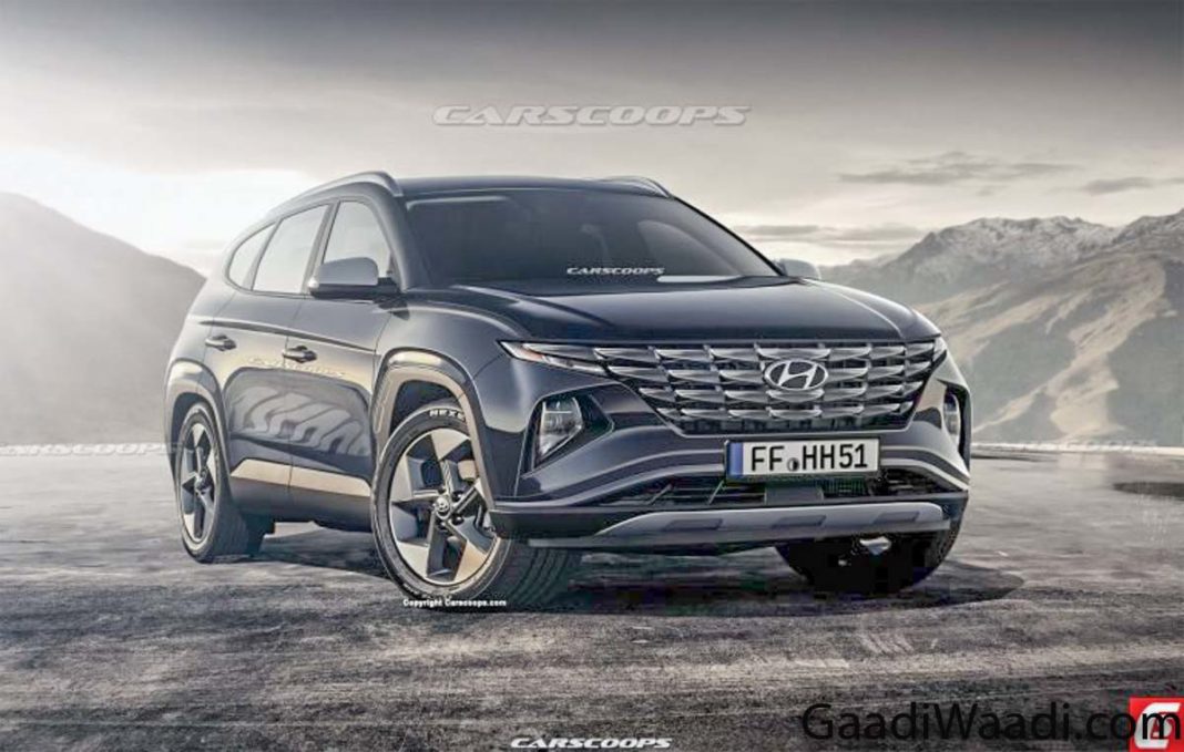 Next-Gen Hyundai Tucson Rendered