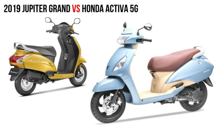 TVS Jupiter Grande Edition VS Honda Activa 5G 1