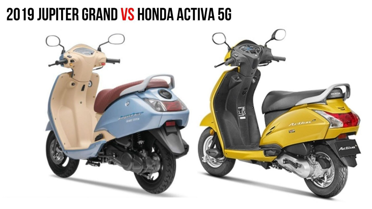 TVS Jupiter Grande Edition VS Honda Activa 5G 2
