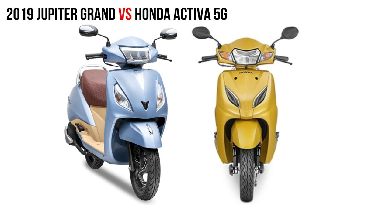 TVS Jupiter Grande Edition VS Honda Activa 5G 3