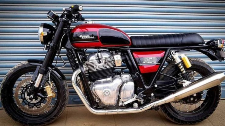 This Custom Royal Enfield Takes Its Styling Inspiration From Triumph Bobber 3