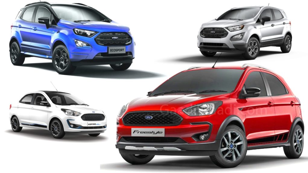 ford cars india