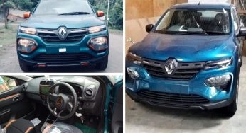 2019 Renault Kwid Facelift Interior Spied, Launch On 1st October