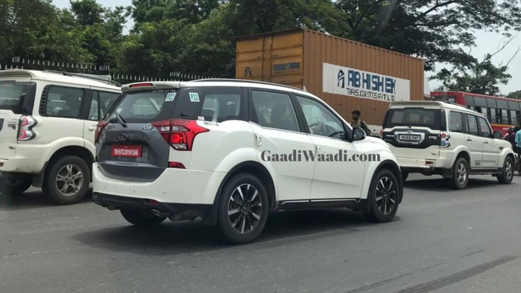 xuv500 bs6 spied