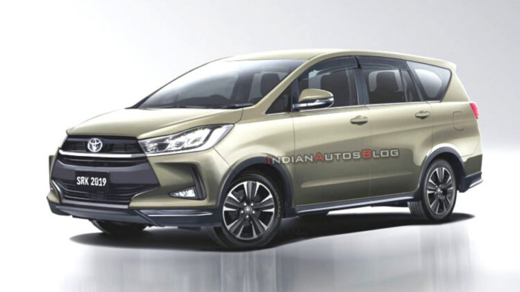 2020 Toyota Innova Crysta Facelift Rendered With Stylish