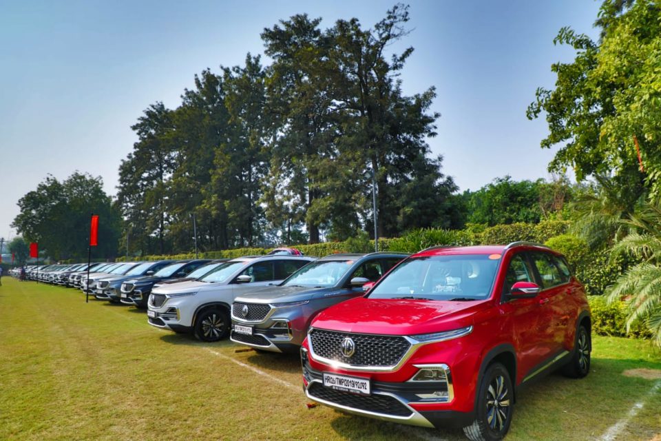 MG Motor delivers record 700 units of the HECTOR on Dhanteras