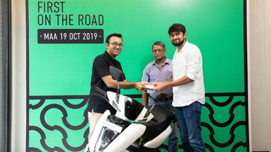 ather 450 first delivery